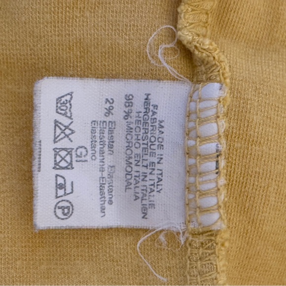 Yellow Brandy Melville Tank Top - Picture 4 of 4